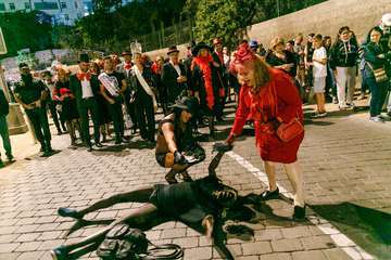 Maspamoon se despide con seis horas de música y fiesta y la quema de la sardina (Foto TA)